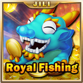 Royal Fishing on Calico cat